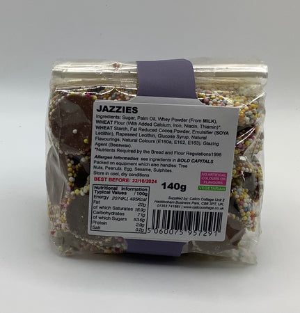 Jazzies Dark Chocolate 160g