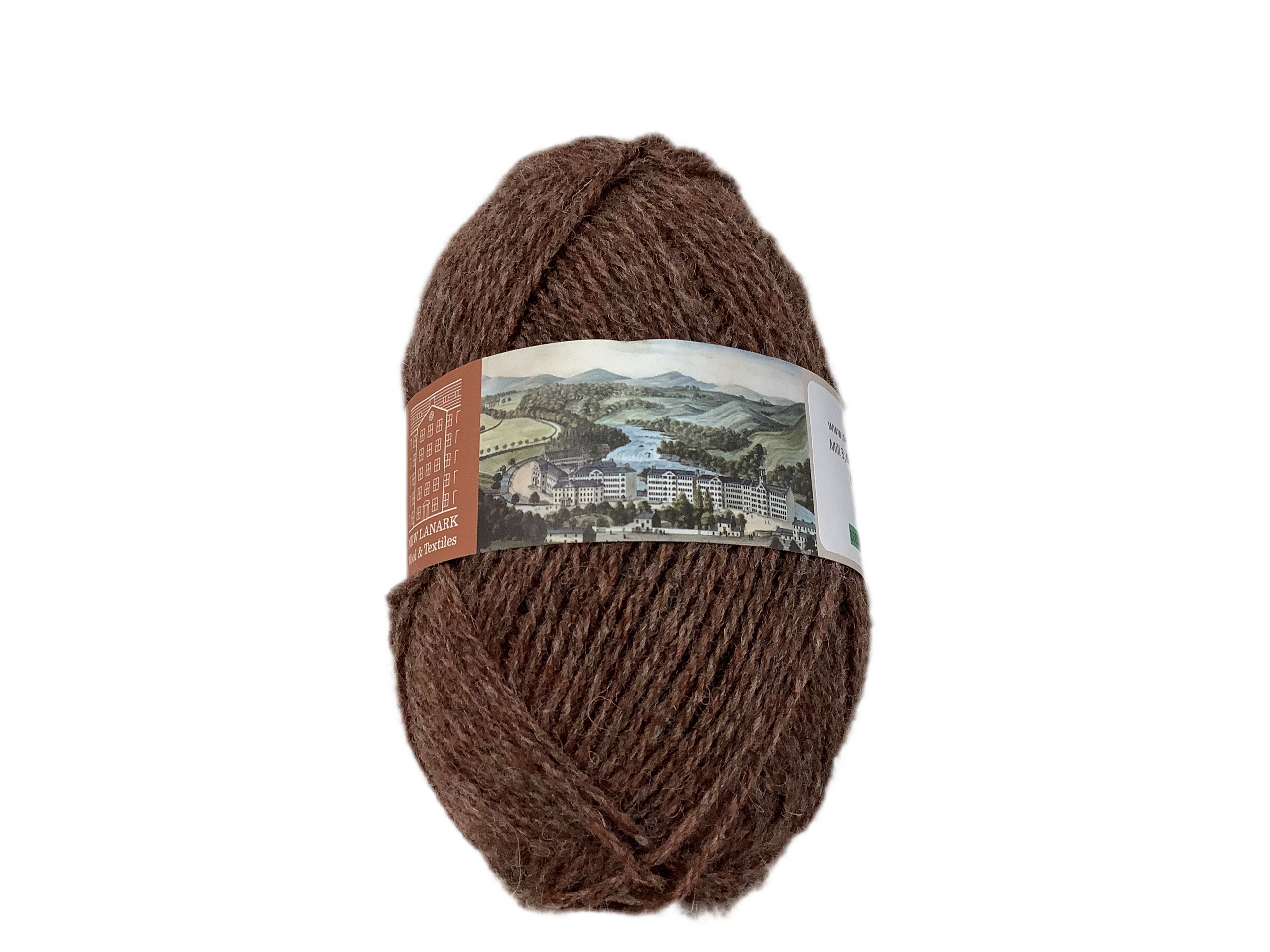 Mauve Recycled Aran Yarn - 100g