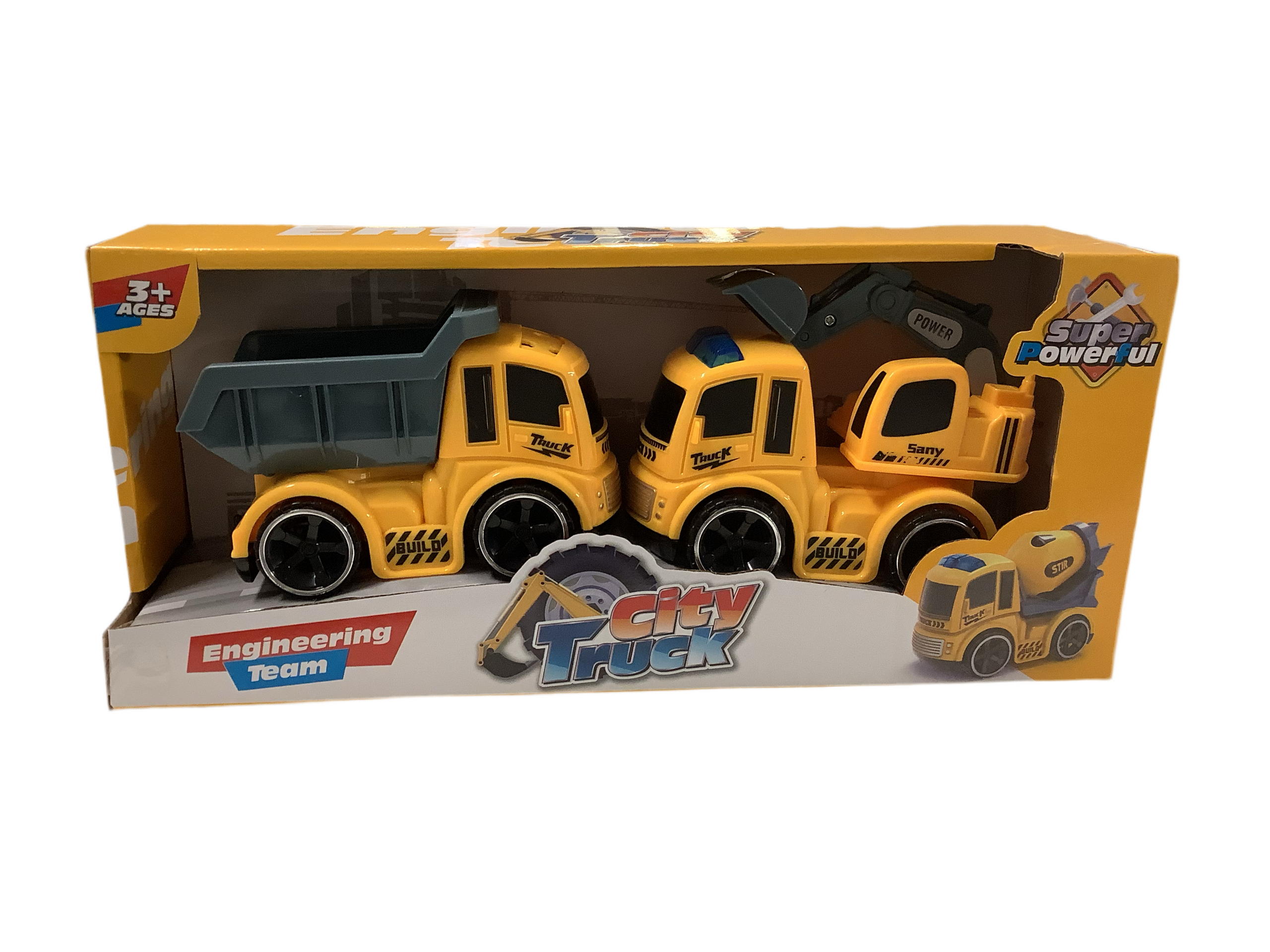 City Truck Engineering Team Vehicle Twin Set