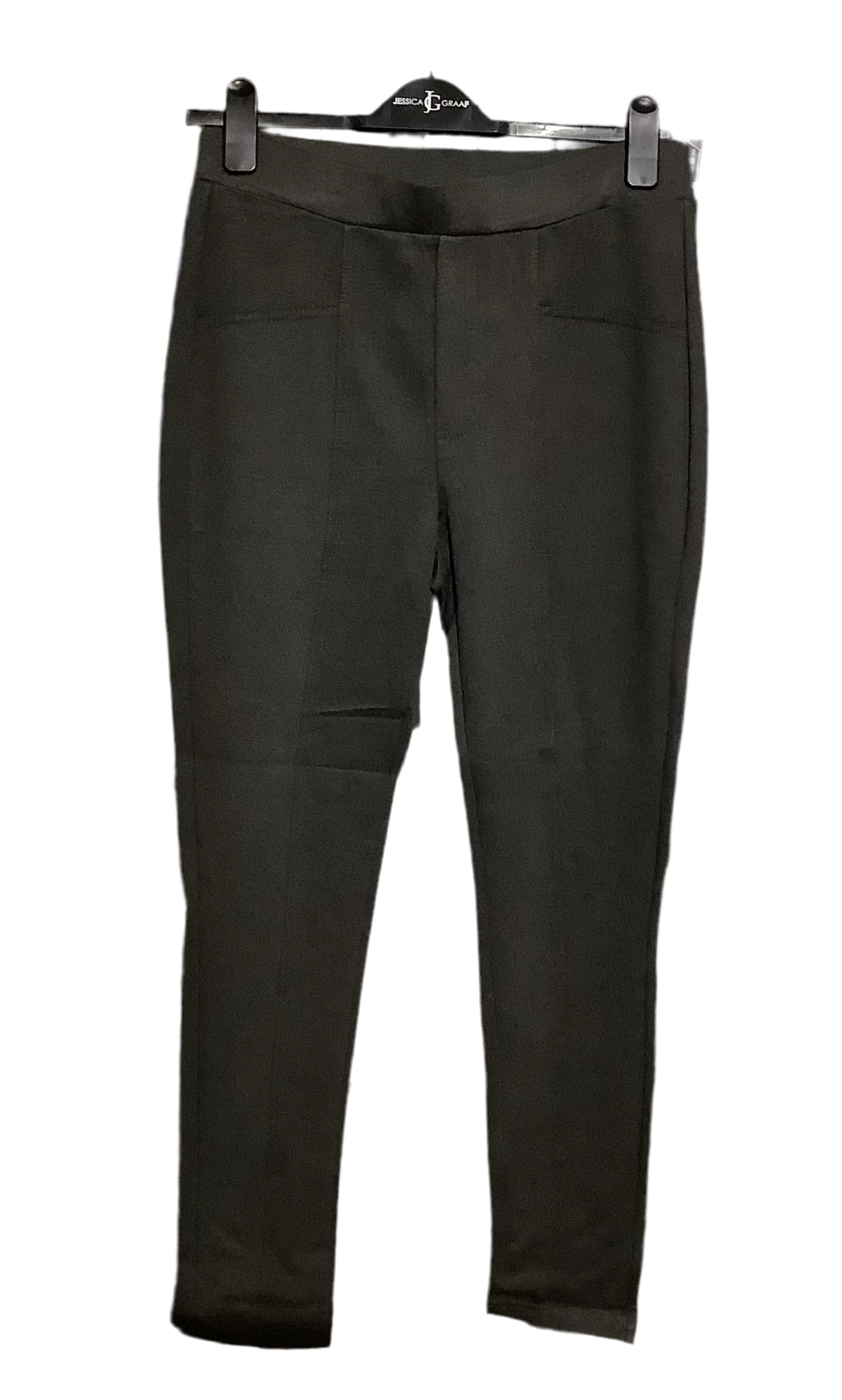 Grey Ponte Trousers