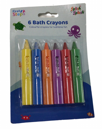 Bath Crayons Set 6