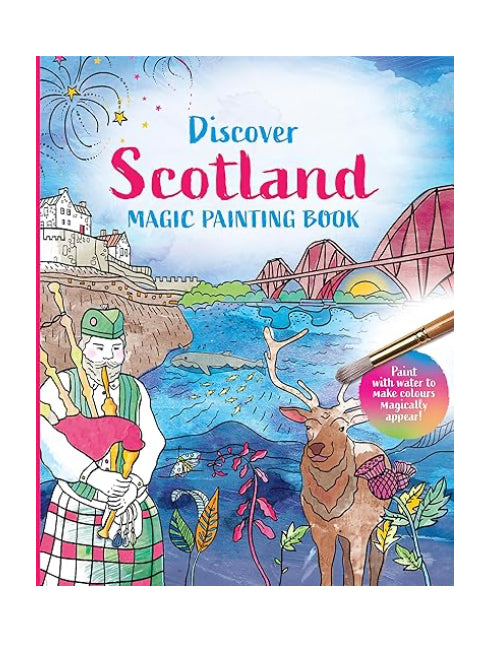 Book Discover Scotland Magic Painting