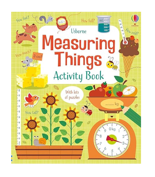 Book Measuring Things Activity