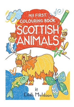 Book My First Colouring Scottish Animals