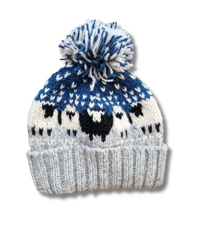 Sheep Bobble Hat