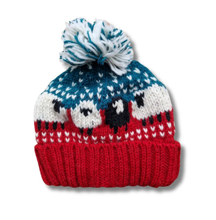 Sheep Bobble Hat