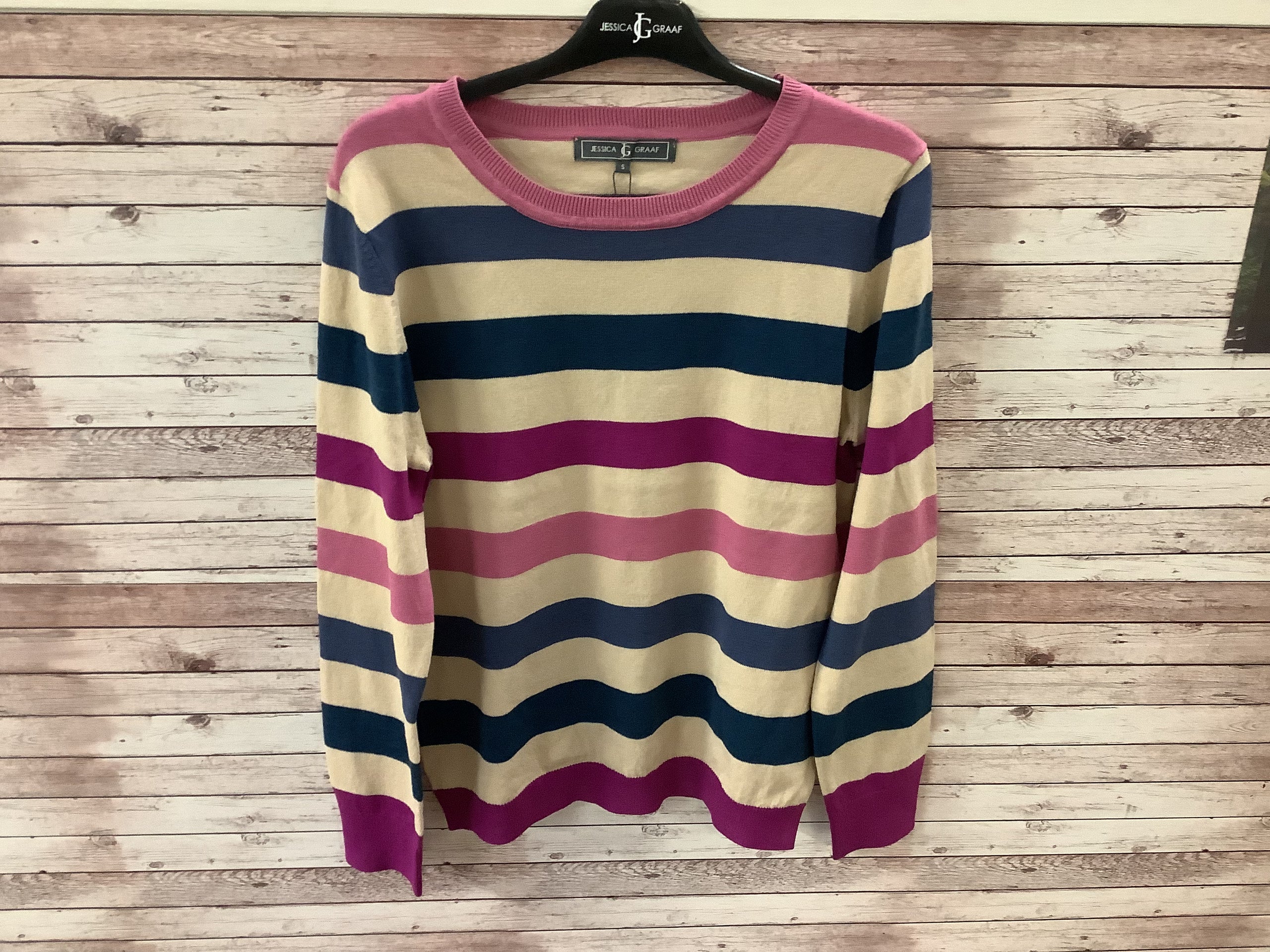 Long Sleeve Striped Jumper 24301-074