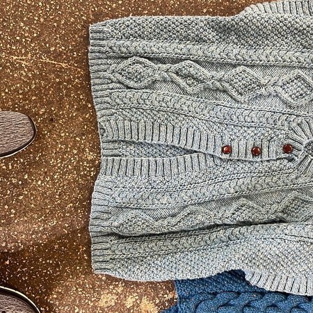 New Lanark 3 Button Cardigan